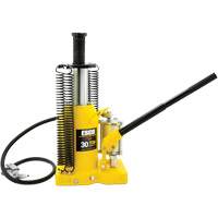 Pro Series  Bottle Jack, 30 tons, Air Hydraulic, 20" Raised Height Equipex