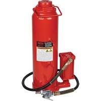 High Height Bottle Jack, 30 Ton(s), Air Hydraulic, 33-9/10" Raised Height Equipex