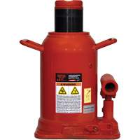 Professional Bottle Jack, 60 Ton(s), 18-11/16" Raised Height Equipex