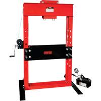 Air/Hydraulic Pump Operated Shop Press, 50 tons Capacity Equipex