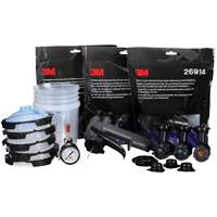 Syst&egrave;me de pistolet pulv&eacute;risateur Performance pour finition fine avec godets PPS, 13 pi³/min, 29 psi Equipex