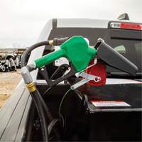 Green Automatic Gasoline Spout Nozzle Equipex