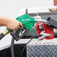 Green Automatic Diesel Spout Nozzle Equipex