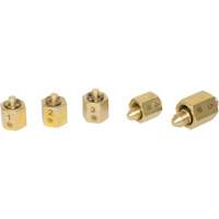 5-Piece Injector Rail Fuel Line Cap Set Equipex