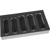5-Piece Line Socket Set with Foam Tray Equipex