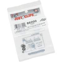 Jeu de clips et joints toriques de 1/4 po Equipex
