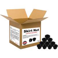 10-Piece Graphite-Coated Skirt Nuts for Pilot Hub Wheels Equipex