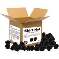 100-Piece Graphite-Coated Skirt Nuts for Pilot Hub Wheels Equipex