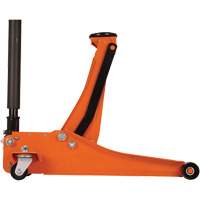Cric de service &agrave; profil bas avec chandelles de s&eacute;curit&eacute;, 3 tonne(s) Capacit&eacute;, 2-19/20" Abaiss&eacute;e, 19-9/10" &eacute;lev&eacute;e, Hydraulique &agrave; main Equipex