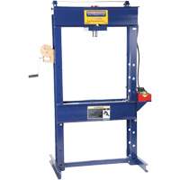 Presse datelier avec pompe pneumatique, Capacit&eacute; 25 tonnes Equipex