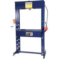 Presse datelier avec pompe manuelle, Capacit&eacute; 25 tonnes Equipex