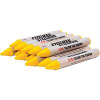 Crayons jaunes semi-permanents pour marquage des pneus Equipex