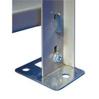 Patte d'assise pour rayonnage enclenchable Interlok Equipex