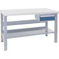 Industrial Duty Workbench, 72" W x 30" D x 34" H, 1000 lbs. Capacity Equipex