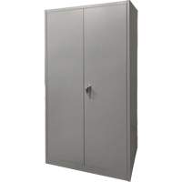 Storage Cabinet, Steel, 4 Shelves, 78" H x 36" W x 24" D, Grey Equipex