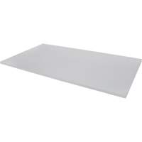Tablette de rechange pour armoire d&eacute;montable, 48" x 24", Capacit&eacute; de 300 lb, Acier, Gris Equipex