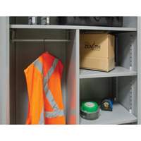 Combination Storage Cabinet, 36" W x 18" D x 72" H, Grey Equipex