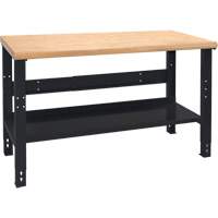 Industrial Modular Workbench, 1000 lbs. Cap., 48" W x 24" D Equipex