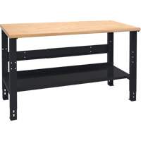 Industrial Modular Workbench, 1000 lbs. Cap., 48" W x 24" D Equipex