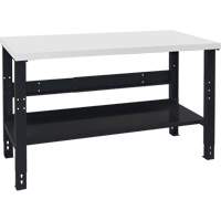 Industrial Modular Workbench, 48" W x 24" D x 1000 lbs. Capacity Equipex