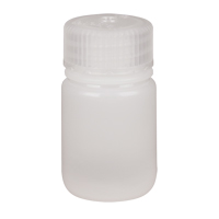 Bouteilles &agrave; large ouverture, Ronde, 1 oz, Plastique Equipex