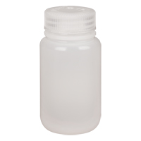 Bouteilles &agrave; large ouverture, Ronde, 4 oz, Plastique Equipex