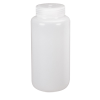 Bouteilles &agrave; large ouverture, Ronde, 8 oz, Plastique Equipex