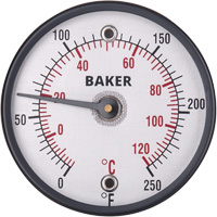Surface Thermometers, Contact, Analogue, 0-250°F (-20-120°C) Equipex