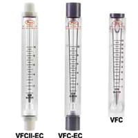 VFC In-Line Flow Meter - 2" Scale (No Valve), Tube Equipex