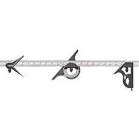 Combination Square , 4 pcs., Steel Equipex