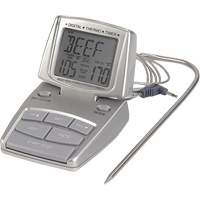 Meat Thermometer, Contact, Digital, 14-392°F (10-200°C) Equipex