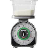 Pelouze Mechanical Portion Control Scale, 5 lbs. / 2.3 kg Cap., 10 g / 0.5 oz. Graduations Equipex