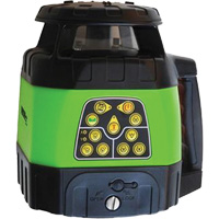 Laser rotatif horizontal et vertical &agrave; nivellement automatique et faisceau vert, 400' (120 m), 532 Nm Equipex