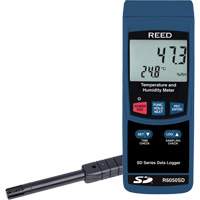 Data Logging Thermo-Hygrometer, 5% - 95% RH, 32° - 122° F ( 0° - 50°C ) Equipex