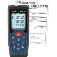 Laser Distance Meter with NIST Certificate, 1.92" - 328' (5 cm - 100 m) Range, Digital (Electronic) Equipex