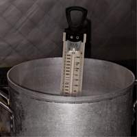 Thermom&egrave;tre &agrave; friture/ bonbons haut de gamme, Contact, Num&eacute;rique, 60-400°F (20-200°C) Equipex