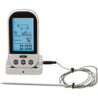 Thermom&egrave;tre &agrave; viande et &agrave; volaille sans fil, Contact, Num&eacute;rique, 32-482°F (0-250°C) Equipex