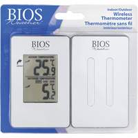Thermom&egrave;tre sans fil int&eacute;rieur/ext&eacute;rieur, Sans contact, Analogique, 31-158°F (-35-70°C) Equipex