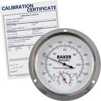 Dial Thermo-Hygrometer with ISO Certificate, 0% - 100% RH, 30 - 250°F (0 - 120°C) Equipex