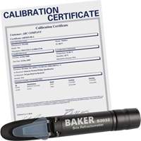 R&eacute;fractom&egrave;tre avec certificat ISO, Analogue (verre-regard)-Num&eacute;rique, Br Equipex