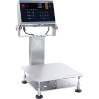 Defender 6000 Washdown Bench Scale, 25 lbs. Capacity, 11-4/5" L x 11-4/5" W Equipex