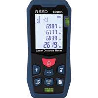 Laser Distance Meter, 0' - 164' (0 m - 50 m) Range, Digital (Electronic) Equipex
