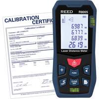 Laser Distance Meter with ISO Certificate, 0' - 164' (0 m - 50 m) Range, Digital (Electronic) Equipex