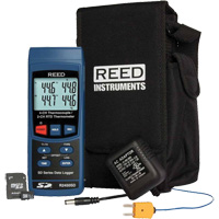 Data Logging Thermometer with Oven/Freezer Thermocouple Probes Equipex
