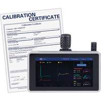 Indoor Air Quality Meter with Desktop/Wall Mount & Calibration Certificate Equipex