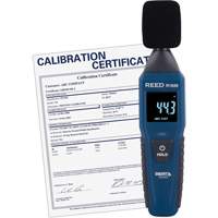 Sonom&egrave;tre Bluetooth Smart Series avec certificat de calibration, Gamme de mesure 30 - 130 dB Equipex
