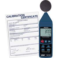 Data Logging Sound Level Meter with Calibration Certificate Equipex