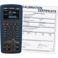 Multifunction Process Calibrator with ISO Certification, Without Data Logging, Portable, 5 Processes Equipex