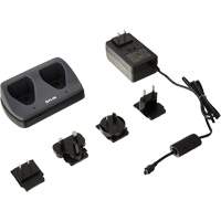 2-Bay Battery Charger for T6xx & T1K Series Equipex