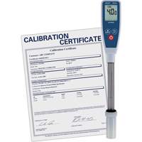 Long Stem pH Meter with Traceable Certificate Equipex